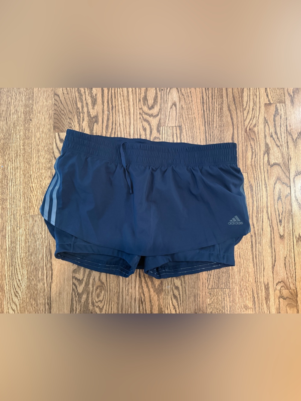 adidas Dark Blue Performance Sport Shorts